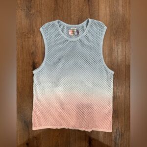 Abercrombie fitch crochet tank top XL